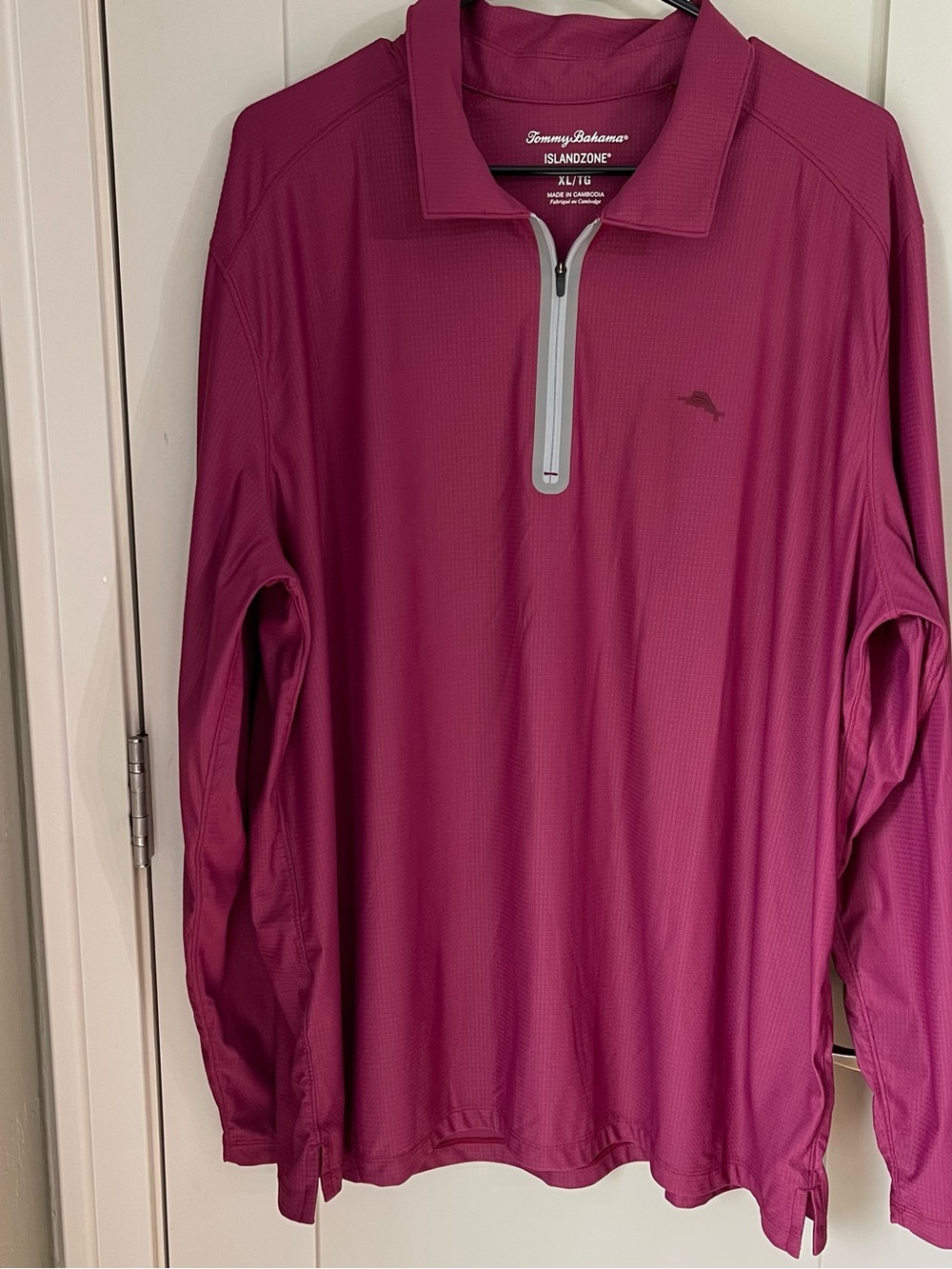 Tommy Bahama IslandZone Men’s 1/4 Zip Pullover Performance Size XL